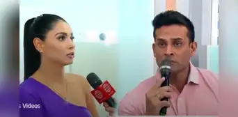 Pamela Franco sobre Christian Domínguez: “Le he dicho 'cállate' porque a veces mete la pata” Pamela Franco sobre Christian Domínguez: “Le he dicho 'cállate' porque a veces mete la pata”