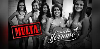 Corazón Serrano: ¿cuál fue la millonaria multa que recibió la orquesta por contratar a menores? Corazón Serrano: ¿cuál fue la millonaria multa que recibió la orquesta por contratar a menores?