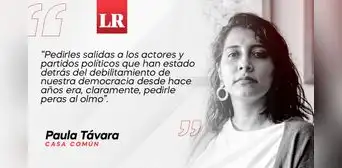 Peras al olmo, por Paula Távara