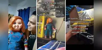 Joven revela cómo se dio cuenta de que su Chucky de juguete se movía solo sin haberle puesto pilas
