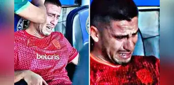 Santiago Ormeño rompió en llanto en su debut con Juárez tras lesionarse la rodilla Santiago Ormeño rompió en llanto en su debut con Juárez tras lesionarse la rodilla