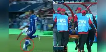 André Carrillo se retiró en camilla tras dura lesión en el Mundial de Clubes André Carrillo se retiró en camilla tras dura lesión en el Mundial de Clubes