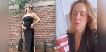 Ale Venturo consume su placenta en un batido de frutas: “Me ayudará a recuperarme más rápido”