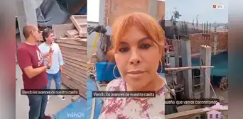 Magaly Medina enseña construcción de la ostentosa casa que tendrá con Alfredo Zambrano en Surco