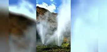 Paisaje volcánico para visitar
