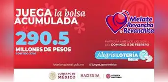 Sorteo Melate: Resultados de la Lotería Nacional HOY 5 de febrero