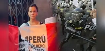 Mónica Sánchez denuncia represión durante protesta y daño a su bandera: "Injustificable" Mónica Sánchez denuncia represión durante protesta y daño a su bandera: "Injustificable"