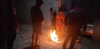 Presunto ladrón se salva de ser quemado vivo en Tacna Presunto ladrón se salva de ser quemado vivo en Tacna