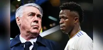 Ancelotti defiende a Vinicius de las provocaciones de los rivales: Él solo quiere jugar