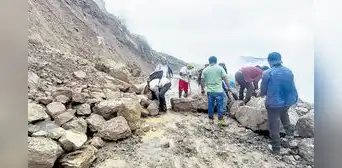 Lluvias, nevada y granizada causan daños en el sur Lluvias, nevada y granizada causan daños en el sur