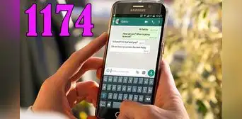 ¿Qué significa cuando alguien te envía el número '1174' por WhatsApp? Aquí la respuesta ¿Qué significa cuando alguien te envía el número '1174' por WhatsApp? Aquí la respuesta