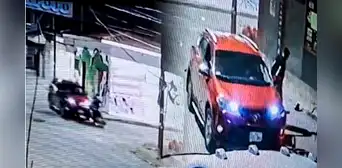 Camioneta persigue y mata a motociclista en céntrica calle de Tarapoto Camioneta persigue y mata a motociclista en céntrica calle de Tarapoto