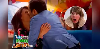 “Al fondo hay sitio 10": Diego y Claudia en calurosa escena, ¿'Noni' se dará cuenta? [VIDEO]