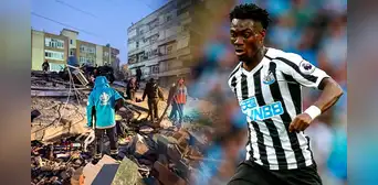 ¿Quién es Christian Atsu, jugador desaparecido en medio del caos y destrucción del terremoto de 7.8 en Turquía?
