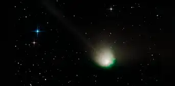 ¿Hasta cuándo será visible el cometa verde en el cielo nocturno?