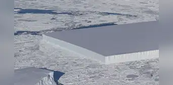 ¿El iceberg perfecto? NASA explica cómo se formó este extraño bloque de hielo en la Antártida ¿El iceberg perfecto? NASA explica cómo se formó este extraño bloque de hielo en la Antártida