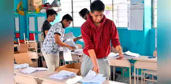 Elecciones Ecuador 2023: el "No" se consolida en el referéndum con más del 97% escrutado Elecciones Ecuador 2023: el "No" se consolida en el referéndum con más del 97% escrutado