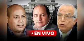 Congreso EN VIVO: Salatiel Marrufo, Zamir Villaverde, Aníbal Torres y Beder Camacho responden por caso "Los Niños"