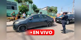Crimen en San Miguel EN VIVO: PNP intervino supuesto auto usado por sicarios para asesinar a 6 personas