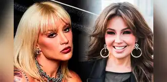 La vez que Thalía elogió a Leslie Shaw tras grabar un tema juntas