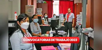 ¿Tienes secundaria completa? Poder Judicial ofrece 106 puestos de trabajo con hasta S/3.850 de sueldo
