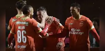 ¡Victoria agónica! Sport Huancayo venció 2-1 a Nacional por la primera ronda de la Copa Libertadores