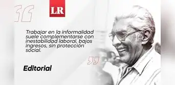 Informalidad laboral crece Informalidad laboral crece