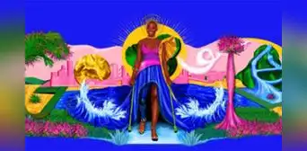 Google rinde homenaje con un doodle a Mama Cax, modelo y activista por los derechos humanos Google rinde homenaje con un doodle a Mama Cax, modelo y activista por los derechos humanos