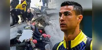 Cristiano Ronaldo y su noble gesto para apoyar a las víctimas del terremoto en Turquía Cristiano Ronaldo y su noble gesto para apoyar a las víctimas del terremoto en Turquía