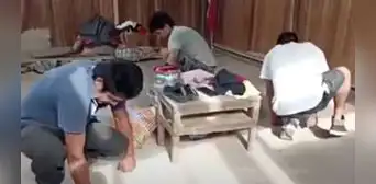 Sujetos hurtan en velorio y ronderos les dan lección con ejercicios físicos en San Martín Sujetos hurtan en velorio y ronderos les dan lección con ejercicios físicos en San Martín