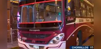 Chorrillos: delincuentes dispararon contra bus que no pudieron asaltar