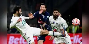 Con Messi y Neymar, PSG cayó 2-1 ante el Marsella y quedó eliminado de la Copa de Francia