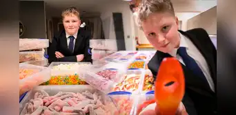La historia de un niño de 11 años que creó un exitoso negocio por ser alérgico a los dulces La historia de un niño de 11 años que creó un exitoso negocio por ser alérgico a los dulces