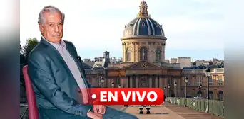 Mario Vargas Llosa ingresa a la Academia Francesa: discurso del escritor fue ovacionado por el público Mario Vargas Llosa ingresa a la Academia Francesa: discurso del escritor fue ovacionado por el público
