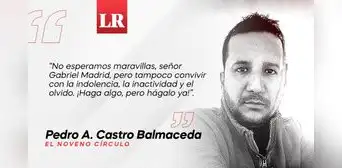 Carta abierta al alcalde de Piura, por Pedro A. Castro Balmaceda Carta abierta al alcalde de Piura, por Pedro A. Castro Balmaceda