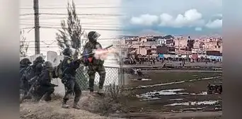 Enfrentamientos entre policías y civiles en Juliaca el mismo día que conmemora la masacre del 9E
