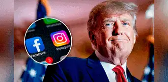Trump recupera su cuenta de Facebook e Instagram tras más de 2 años de suspensión Trump recupera su cuenta de Facebook e Instagram tras más de 2 años de suspensión
