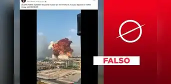 No, este video no muestra la explosión de una central nuclear en Turquía en 2023