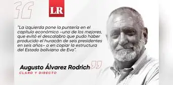 El huaico político de la Constitución, por Augusto Álvarez Rodrich El huaico político de la Constitución, por Augusto Álvarez Rodrich