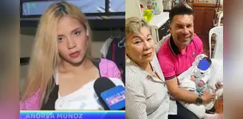 Andrea Muñoz agradecida con ‘Tomate’ Barraza por ser el único que la ayudó con su hijo: “Nunca lo negó”