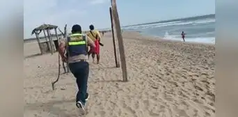 Joven salva a su hermano de morir ahogado, pero él perece en aguas del mar de Sechura