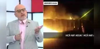 Critican a Beto Ortiz por sugerir que se envíen aviones y bombardear Juliaca Critican a Beto Ortiz por sugerir que se envíen aviones y bombardear Juliaca