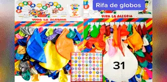 ¿Recuerdas la rifa de globos, el sorteo que miles de niños desearon ganar durante los carnavales?