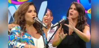Andrea Llosa encara a Pamela Vértiz en sketch: "No me gusta que tu matrimonio haya durado más que el mío” Andrea Llosa encara a Pamela Vértiz en sketch: "No me gusta que tu matrimonio haya durado más que el mío”