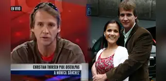 Christian Thorsen: ¿por qué se disculpó con Mónica Sánchez, su compañera de ‘AFHS’, y qué dijo? Christian Thorsen: ¿por qué se disculpó con Mónica Sánchez, su compañera de ‘AFHS’, y qué dijo?
