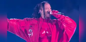 Rihanna deslumbró en el Super Bowl: así fue su impresionante presentación en el show de medio tiempo