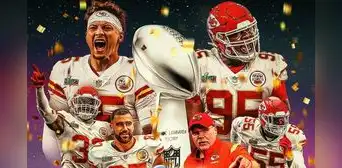 ¡El tercero de su historia! Kansas Chiefs ganó 38-35 a los Eagles y se quedaron con el Super Bowl LVII