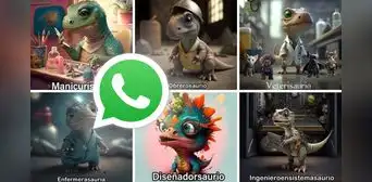 WhatsApp: ¿cómo crear tu propio 'dinosaurio profesional' para usarlo como foto de perfil? WhatsApp: ¿cómo crear tu propio 'dinosaurio profesional' para usarlo como foto de perfil?