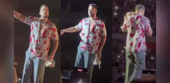 Romeo Santos: fan enamorada le lanza brasier al cantante durante concierto en Lima