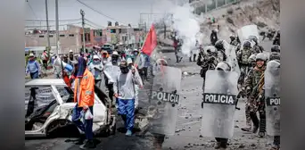 Marchas en Perú: carreteras siguen bloqueadas en regiones Marchas en Perú: carreteras siguen bloqueadas en regiones